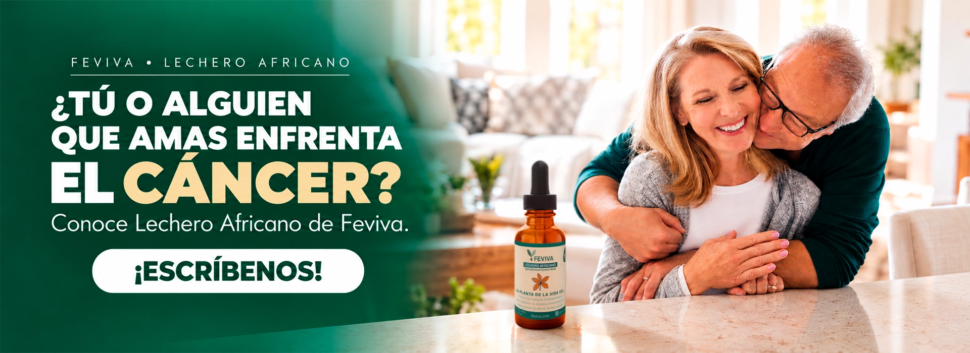 ¿Tú o alguien que amas enfrenta el cáncer? Escríbenos.